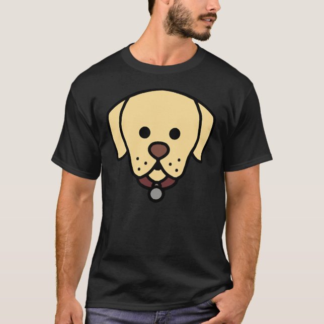 Camiseta Baby Lab Yellow (Frente)