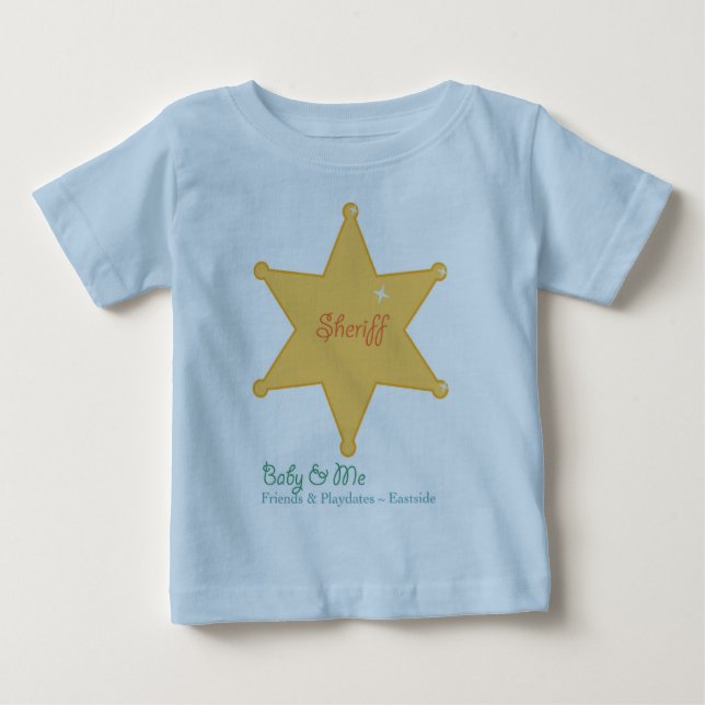 Camiseta Baby & Me - rapaz (Frente)