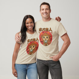 Camiseta Baby Monkey Boba Tea Cute Kawaii Iced Tea Lover