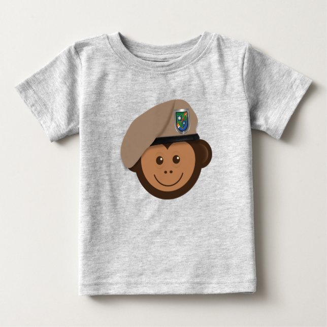 Camiseta Baby Monkey Ranger (Frente)