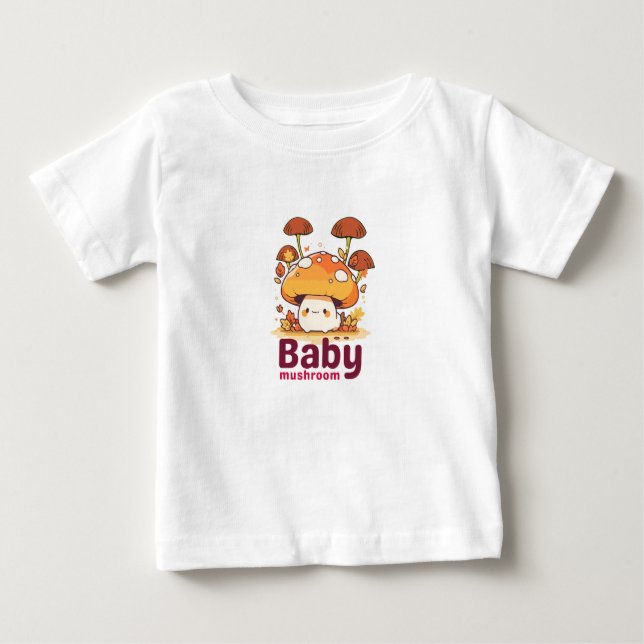 Camiseta Baby Mushroom (Frente)