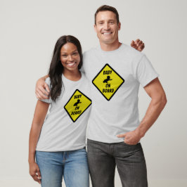 Camiseta BABY ON CONSELHO - Sinal amarelo