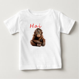 Camiseta Baby Orangutan
