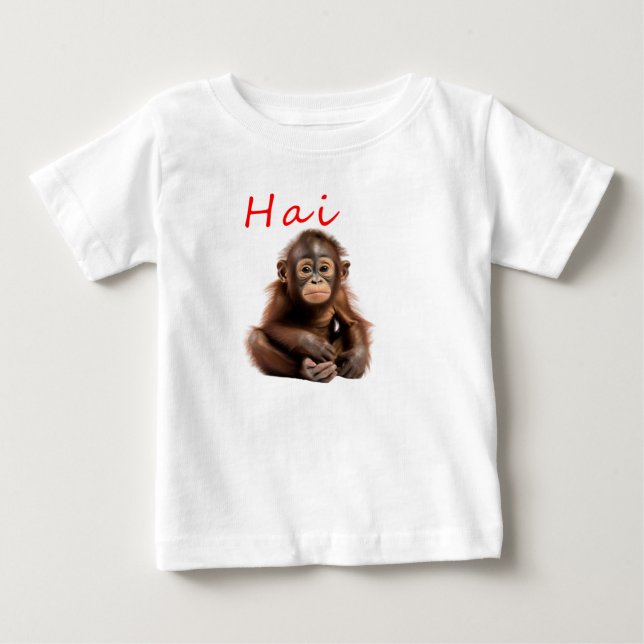 Camiseta Baby Orangutan (Frente)