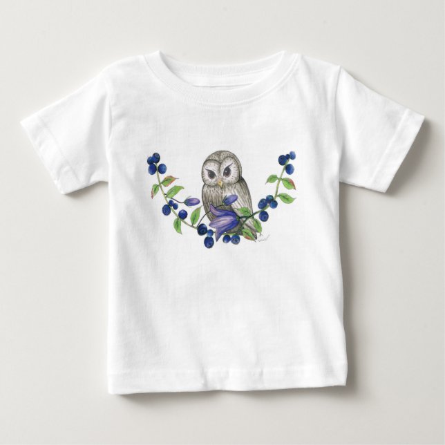 CAMISETA BABY OWL (Frente)