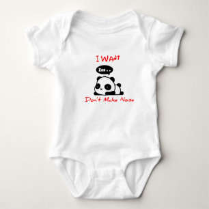 Camiseta baby panda