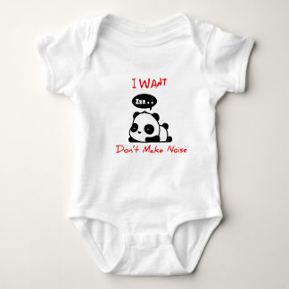 Camiseta baby panda
