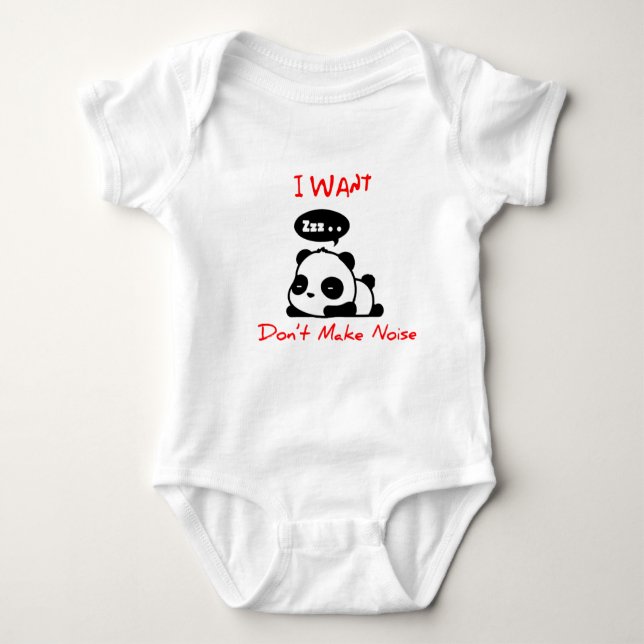 Camiseta baby panda (Frente)