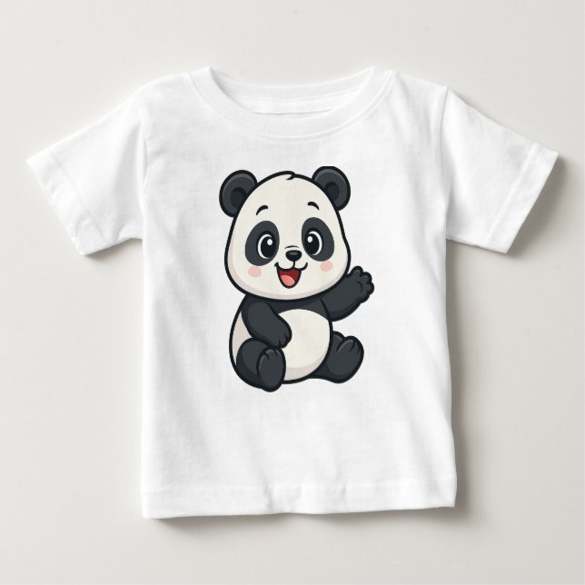 Camiseta Baby Panda (Frente)