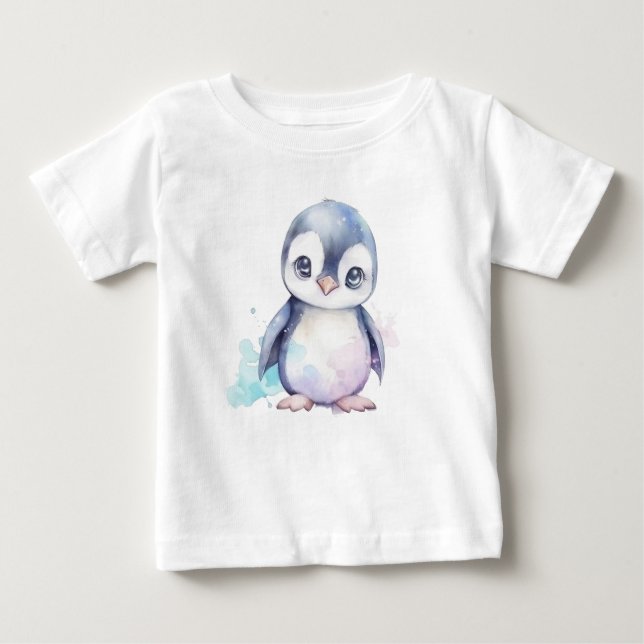 Camiseta Baby Penguin (Frente)