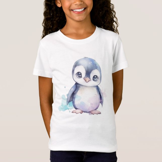 Camiseta Baby Penguin Fine Jersey (Frente)