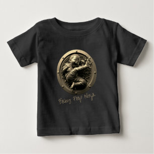 Camiseta Baby Poop Ninja