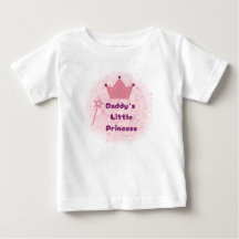 Camiseta Baby Princesa do Papai 