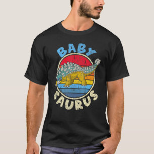Camiseta Baby Saurus I Ankylosaurus Dinosaur I Family Match