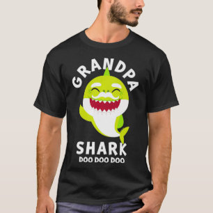 Camiseta Baby Shark Vovô Shark Premium 
