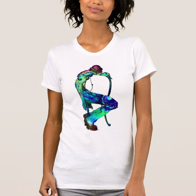 Camiseta Baby-sitter psicadélico (Frente)