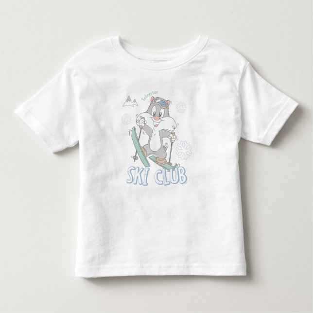 Camiseta Baby SYLVESTER™ Ski Club (Frente)