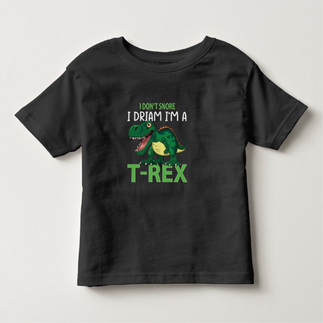 CAMISETA BABY T-REX (Frente)