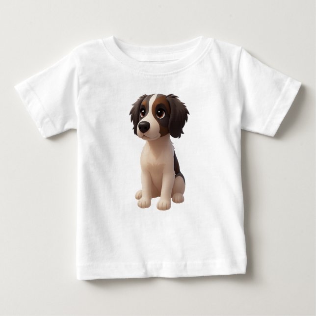 Camiseta Baby T Shirt Sprollie Puppy (Frente)