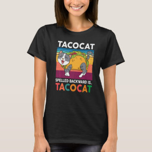 Camiseta Baby Taco Meninas Homens Fofos Escrito ao Contrár