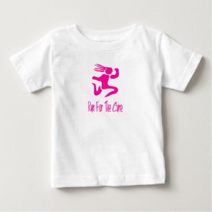 Camiseta Baby Tee Corra Para a Cura