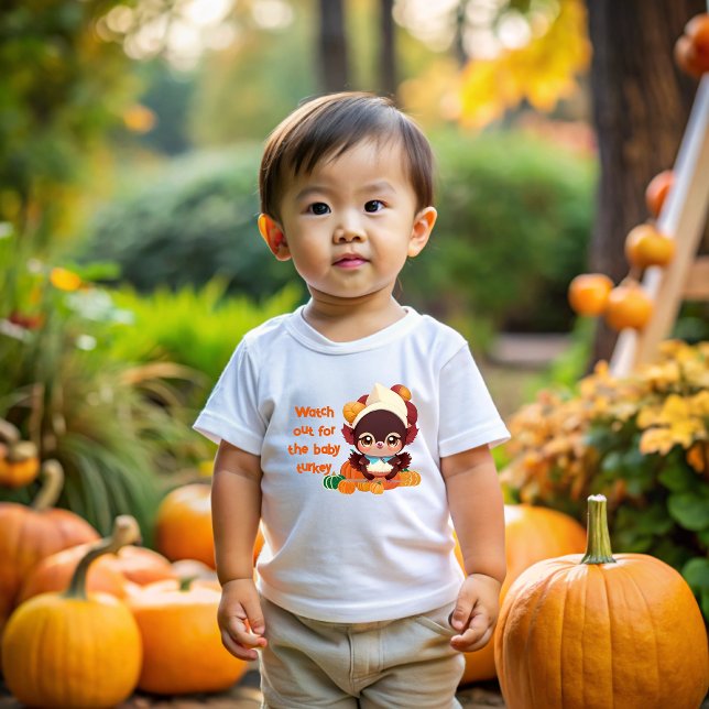 Camiseta Baby Thanksgiving Turkey (Criador carregado)