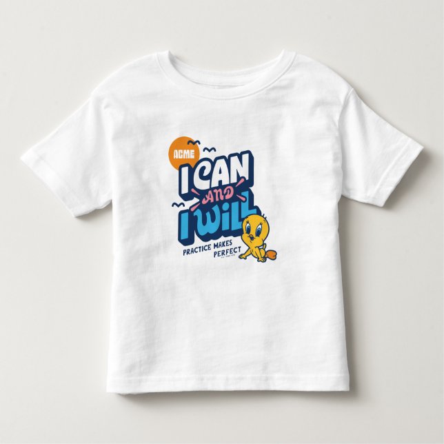Camiseta Baby TWEETY™ - Eu Posso E Eu Vou (Frente)