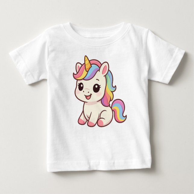 Camiseta Baby Unicorn (Frente)