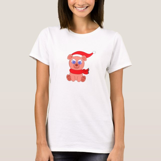 Camiseta Baby Winter Bear (Frente)