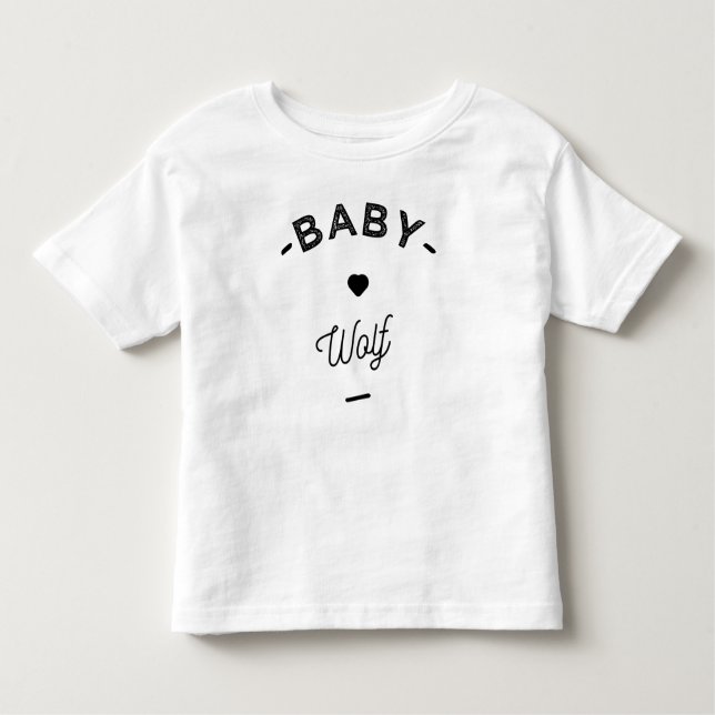 Camiseta Baby wolf (Frente)