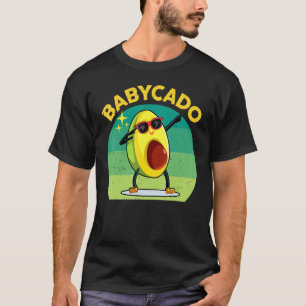 Camiseta Babycado Dabbing Avocado Crianças Mulheres Avocado