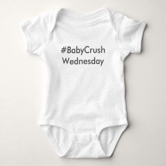 Camiseta #BabyCrushWednesday