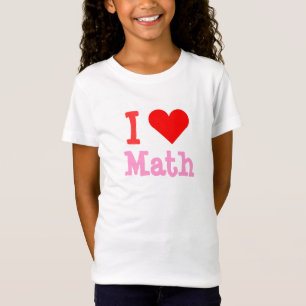 Camiseta Babydoll Bella Coração de Matemática que