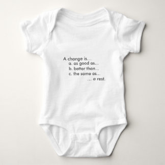 Camiseta Babygro bonito e engraçado