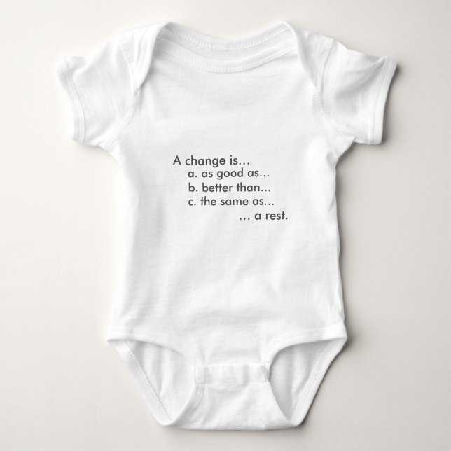 Camiseta Babygro bonito e engraçado (Frente)
