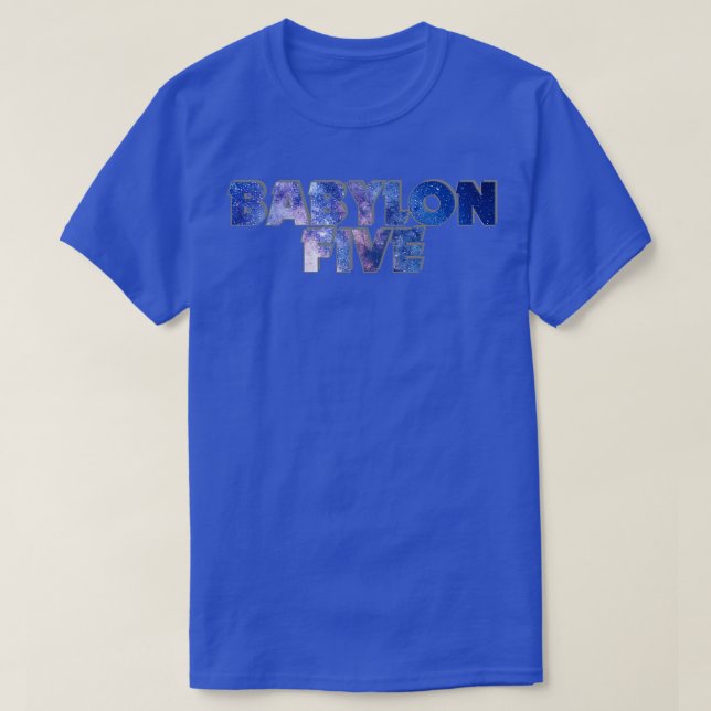 CAMISETA BABYLON CINCO (Frente do Design)
