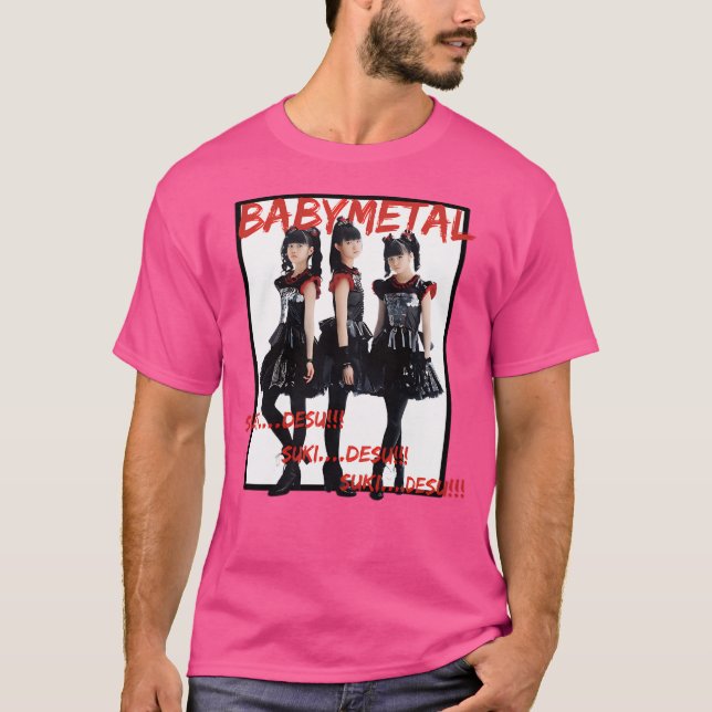 Camiseta Babymetal Suki Desu (Frente)