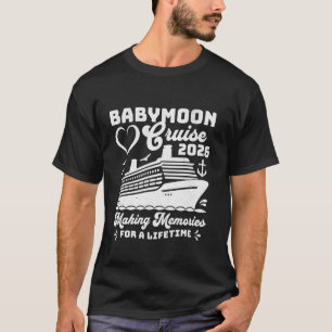 Camiseta Babymoon Cruise 2026 Férias do Grupo Familiar Corr