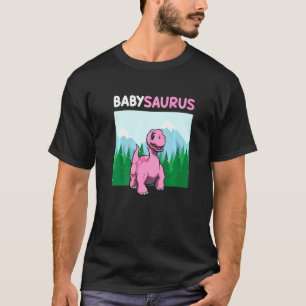 Camiseta Babysaurus Dinosaur Cute Kiddo Apatosaurus 3