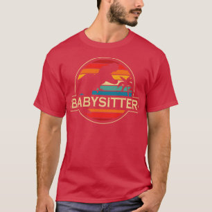 Camiseta Babysitter Dinossauro