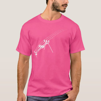 Camiseta Bacalhau De Pesca Com Acessórios De Alarmes Buzz