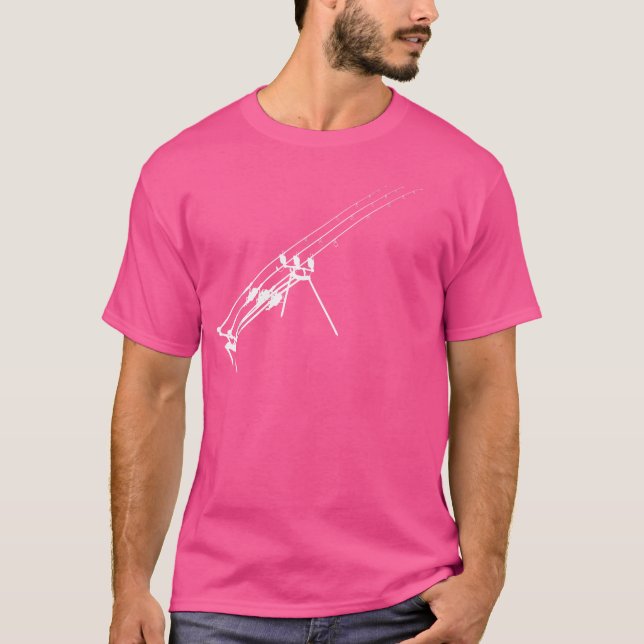 Camiseta Bacalhau De Pesca Com Acessórios De Alarmes Buzz (Frente)