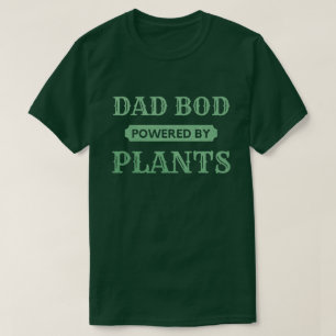 Camiseta Bacalhau pai Alimentado Por Plantas Literárias
