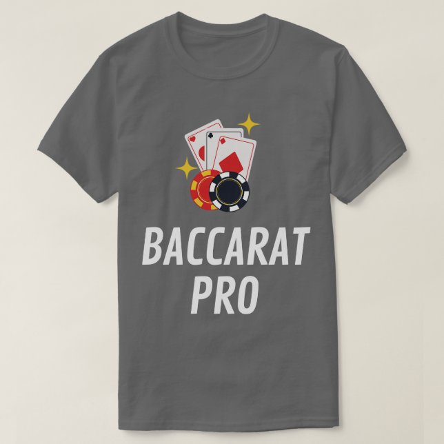 Camiseta Baccarat Pro (Frente do Design)
