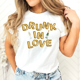 Camiseta Bach & Boozy Bachelorette Bebado Apaixonado