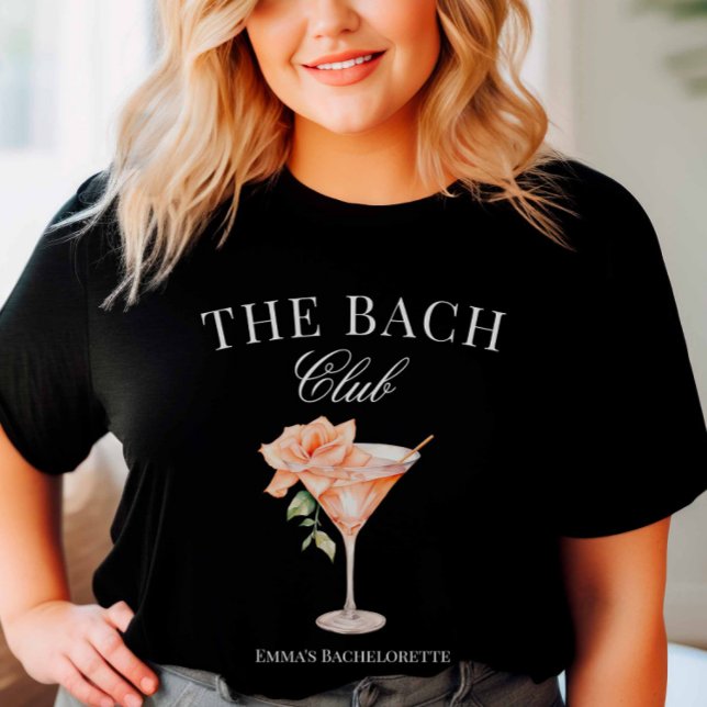 Camiseta Bach Club Blush Cocktail (Blush Cocktail Collection Tshirt)