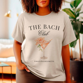 Camiseta Bach Club Blush Cocktail