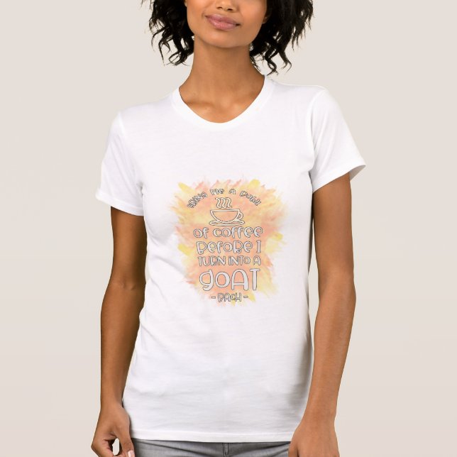 Camiseta Bach Cotação Mulheres (Frente)