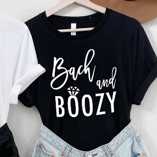 Camiseta Bach e Boozy Bachelorette - Partido Bridal