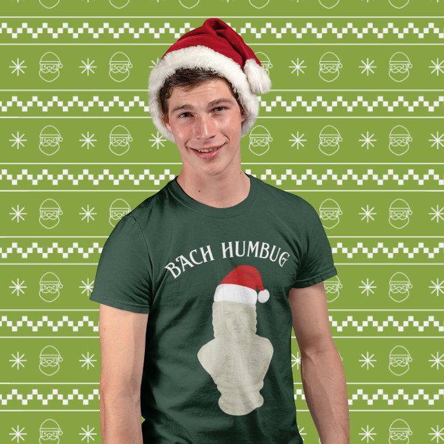 Camiseta Bach Humbug Engraçado Música Clássica Natal (Criador carregado)